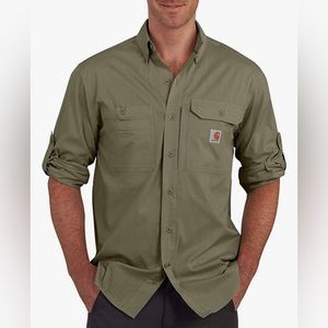 Carhartt Men's Force Ridgefield Long Sleeve Shirt. New with tags.
